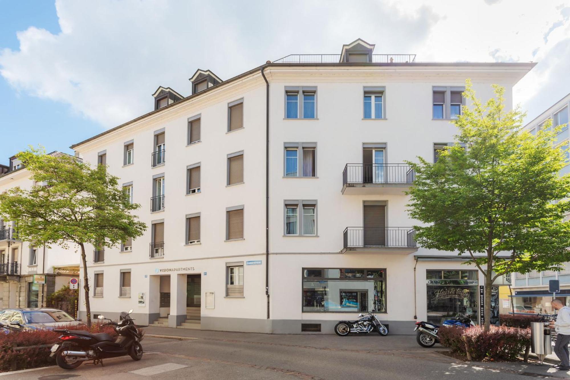 Visionapartments Cramerstrasse 8-12 - Contactless Check-In Zürich Exterior foto